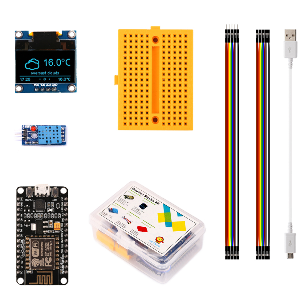 Esp8266-estação meteorológica, - Esp8266 Nodemcu Board avaliação e preço