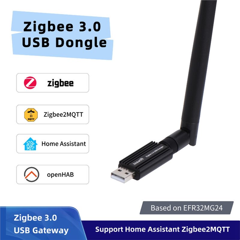 ABDE-EFR32MG24 Dongle USB Zigb - Zigbee Coordinator Stick avaliação e preço