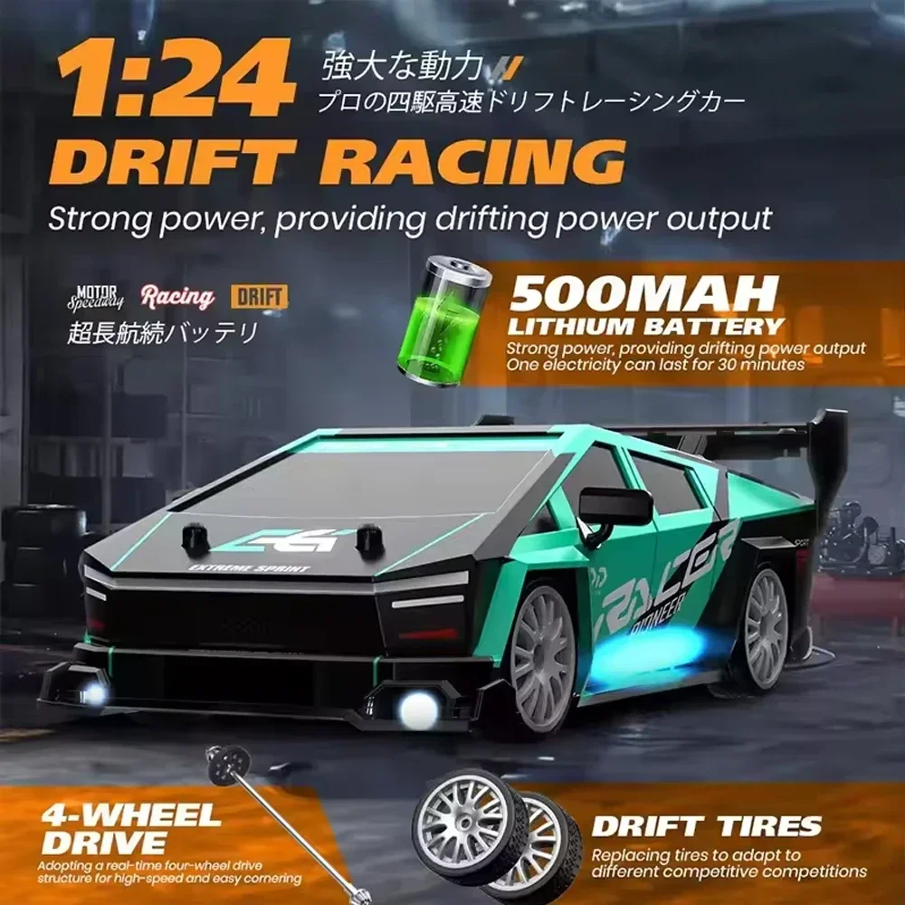 Carro de Drift RC 4WD 1/24 com - Home Automation Tutorial avaliação e preço